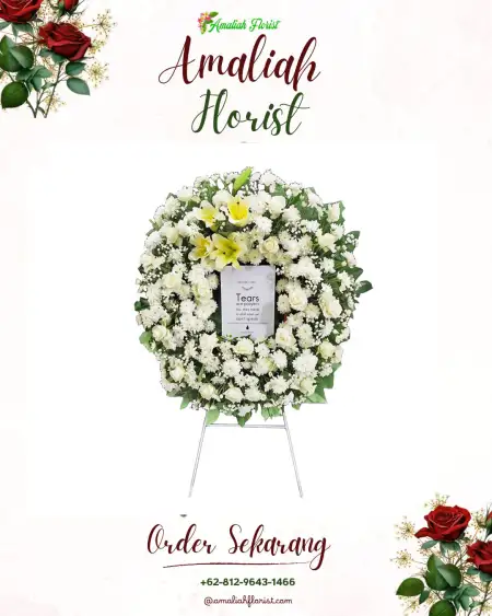 Krans Bunga Duka Burangkeng