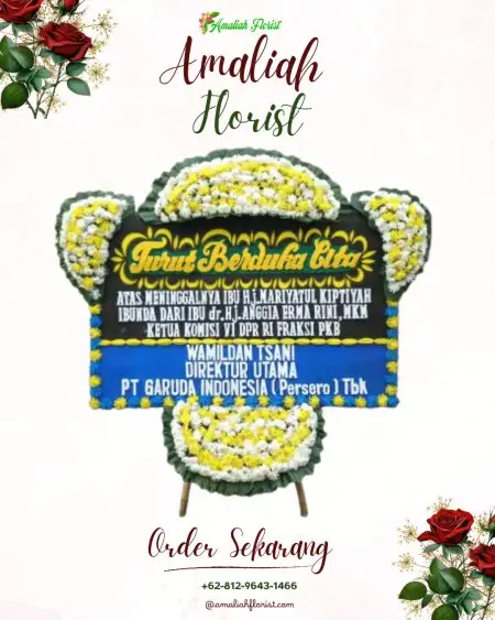 Papan Bunga Duka Burangkeng